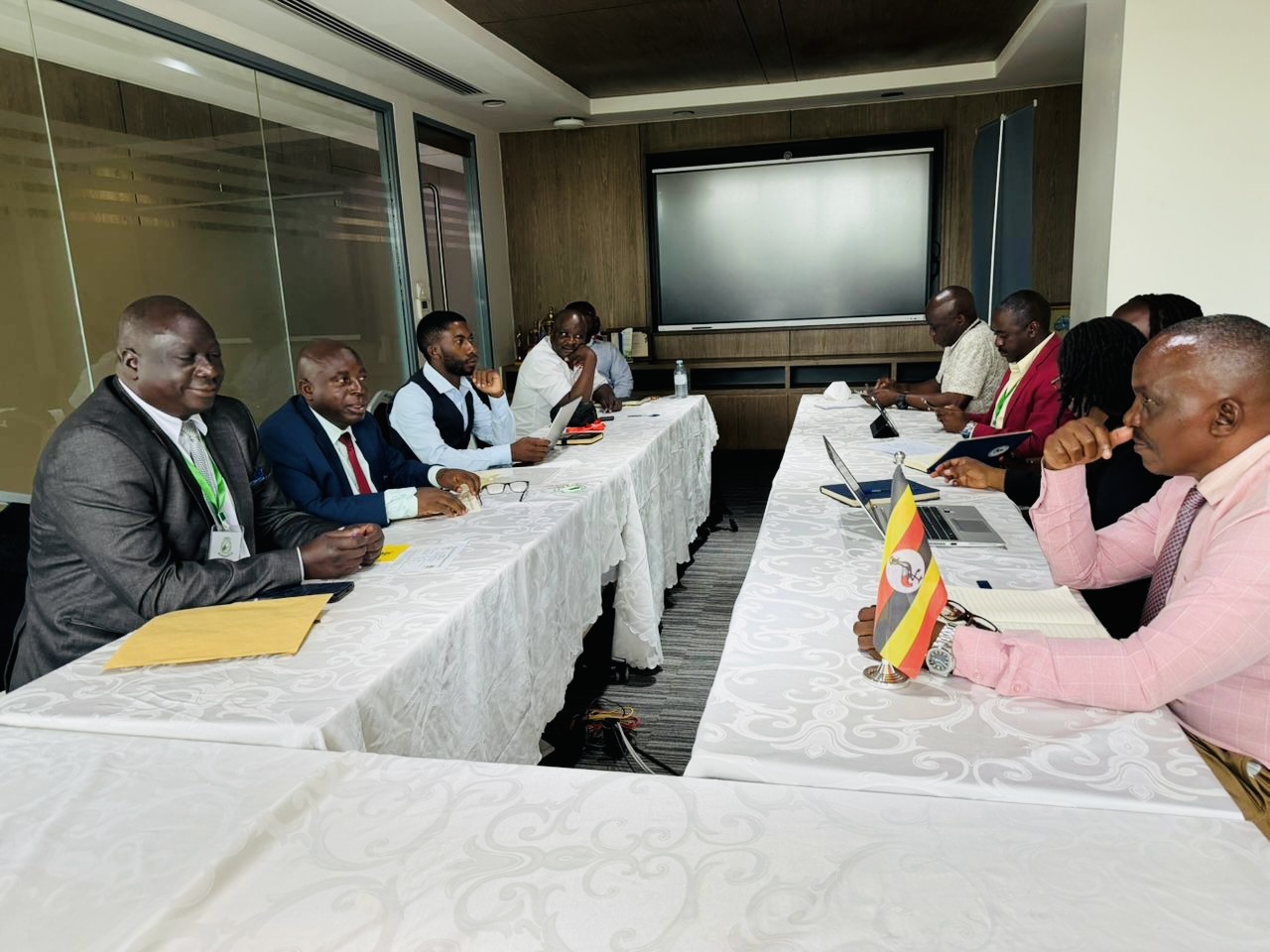 NDA, AHPC and PPAU officials at the tripartite meeting